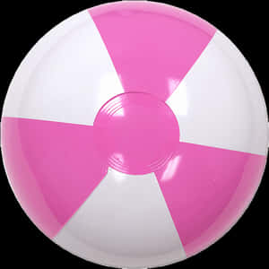 Pink And White Beachball - Light Pink Beach Ball, HD Png Download PNG image with transparent background