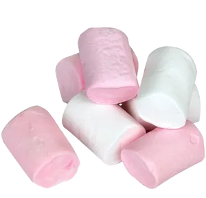 Pinkand White Marshmallows PNG Image