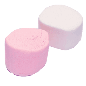 Pinkand White Marshmallows.png PNG image with transparent background