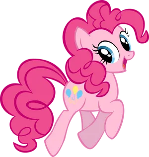 Pinkie Pie Happy Expression PNG Image