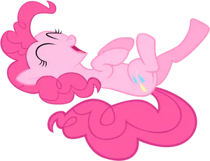 Pinkie Pie Happy Expression PNG Image