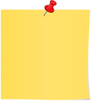 Pinned Note Paper Texture PNG Image