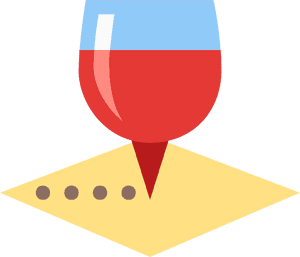 Pinpoint Location Icon PNG image with transparent background