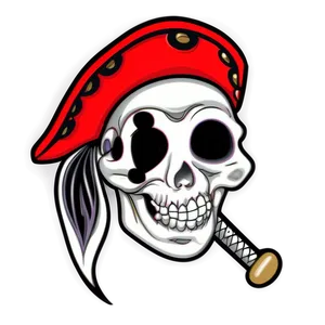 Pirate Coloring Page Png Fac38 PNG Image