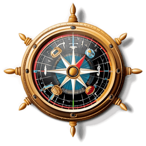 Pirate Compass and Map PNG 68 PNG image with transparent background