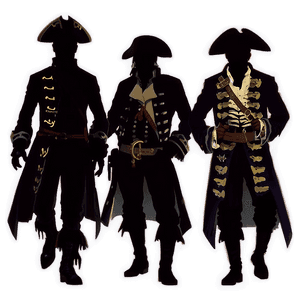 Pirate Crew Silhouette PNG 58 PNG image with transparent background