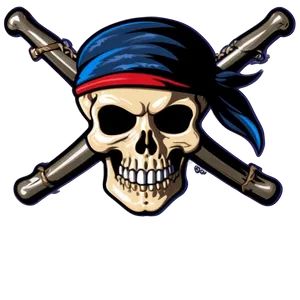 Pirate Flag C PNG Image