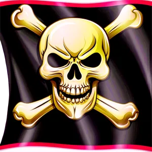 Pirate Flag Design Png Pfj17 PNG Image