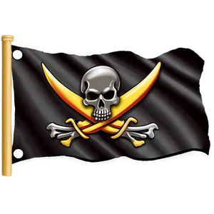 Pirate Flag Emblem Png 32 PNG Image