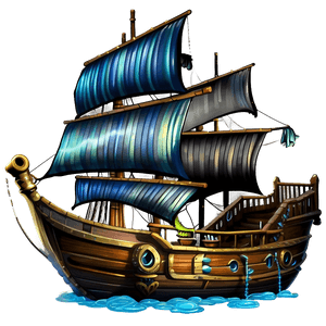 Pirate Ship Adventure PNG 64 PNG image with transparent background