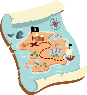 Clip Art Clip Art Treasure Map - Clip Art Treasure Map, HD Png Download PNG image with transparent background