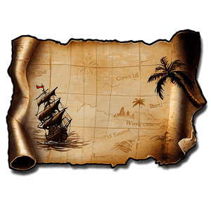 Pirate Treasure Map PNG lcm PNG image with transparent background