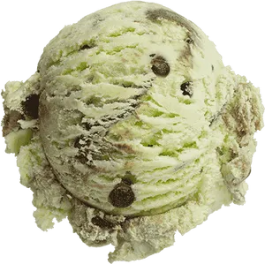 Pistachio Ice Cream Scoop.png PNG Image