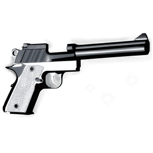 Pistol Silhouette PNG kyr32 PNG image with transparent background