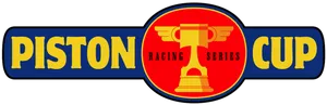 Piston Cup Racing Series Logo PNG Image