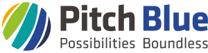 Pitch Blue Logo Possibilities Boundless PNG image with transparent background