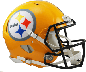 Pittsburgh Gold Revolution Speed - Steelers Helmets, HD Png Download PNG image with transparent background