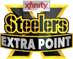 Pittsburgh Steelers Extra Point Logo Xfinity PNG Image