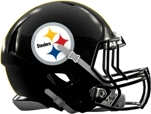 Pittsburgh Steelers Football Helmet PNG Image