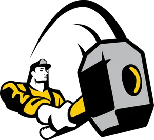 Pittsburgh Steelers Logo Interpretation PNG Image