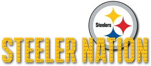 Pittsburgh Steelers Nation Welcome Banner PNG Image