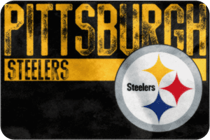 Pittsburgh Steelers Nfl Bathroom Decorative Foam Rug - Pittsburgh Steelers PNG image with transparent background