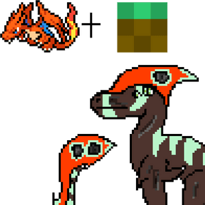 Mega Charizard Y Pixel Art, HD Png Download PNG