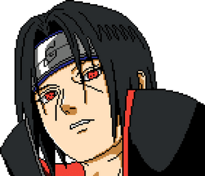 Pixel Art Itachi Uchiha, HD Png Download PNG image with transparent background
