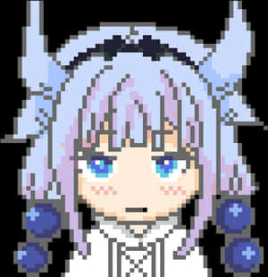 Sblanks On Twitter - Miss Kobayashi's Dragon Maid Pixel Art, HD Png Download PNG image with transparent background