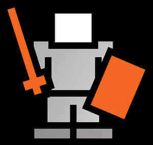 Pixel Art Knight Icon PNG image with transparent background