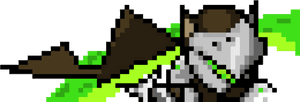 Pixel Art Overwatch Genji, HD Png Download PNG image with transparent background