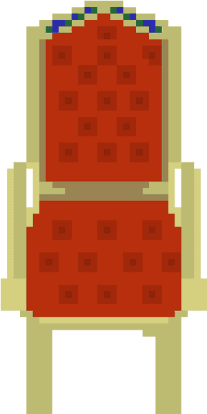 Pixel Art Throne, HD Png Download PNG image with transparent background