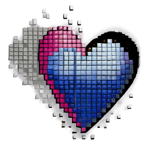 Pixel Heart Design PNG 82 PNG image with transparent background