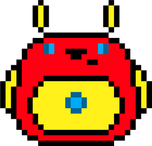 Frisk Undertale Pixel Art Maker , Png Download - Angry Emoji Pixel Art, Transparent Png PNG