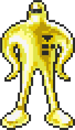 Pixelated Astronaut Artwork PNG Image