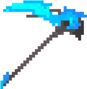 Epic Diamond Sword Source - Minecraft Scythe Weapon Texture Pack PNG