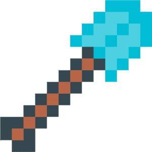Transparent Minecraft Icon - Minecraft Shovel, HD Png Download PNG with transparent background