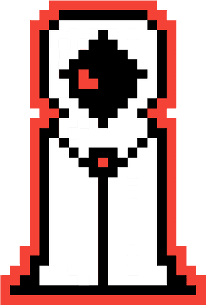 Shadow Figure Heart Pixel Png Gif - Pink Heart Pixel Art, Transparent Png PNG image with transparent background