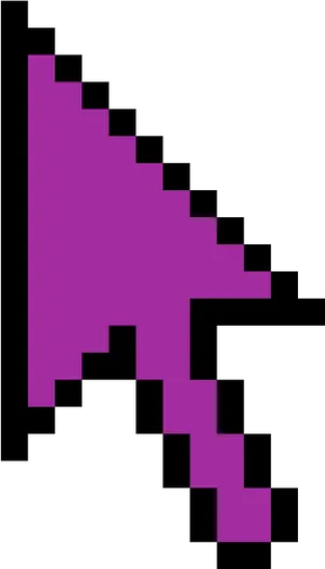 Pixelated Cursor Icon PNG Image