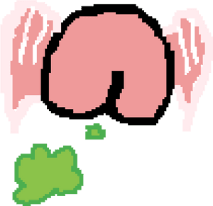 Butt Fart Clipart , Png Download, Transparent Png PNG image with transparent background