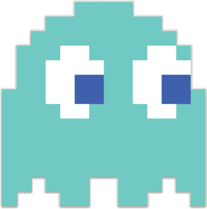 Download Blue Games Ghosts Pac-man Ghost Free Download - Transparent Background Pacman Ghosts, HD Png Download PNG image with transparent background