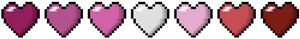 Picture - Rainbow Pixel Hearts Png, Transparent Png PNG image with transparent background