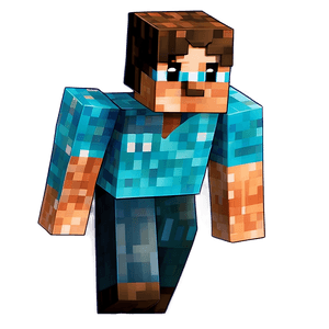 Pixelated Minecraft Characters PNG neo PNG image with transparent background