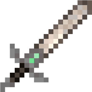 Black Númenórean Sword - Diamond Sword PNG