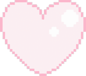 Pixel Heart Png - Pink Heart Pixel Art, Transparent Png PNG image with transparent background