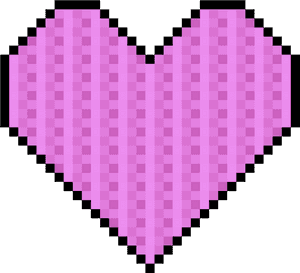 Transparent Pixel Heart Png - Pink Pixel Heart Transparent, Png Download PNG image with transparent background