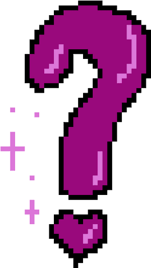 Png Pixel Question Mark, Transparent Png PNG image with transparent background