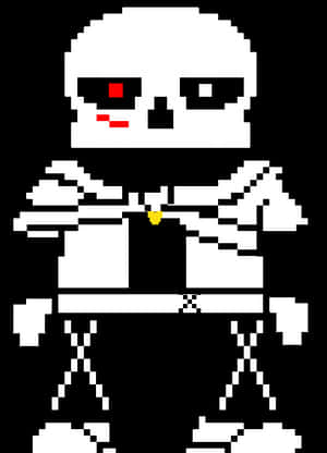 Pixelated_ Sans_ Character PNG image with transparent background