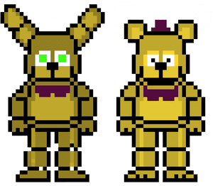 Pixel Art De Fnaf, HD Png Download PNG image with transparent background
