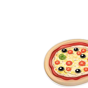 Pizza Cartoon Illustration Png Ljc PNG Image